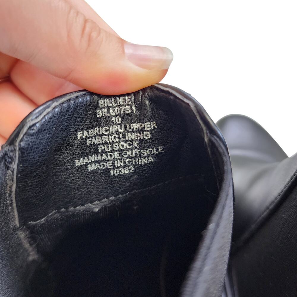 Steve Madden Black Ankle Boots - Picture 10 of 14